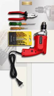 Atrocitus Atrocitus 10mm Drill Machine with 9PCS Bits and Hand Tool Kit ATR681_Normal_10mm_9PcsDB_PLR_...