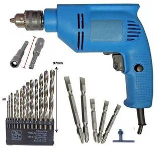 TOOLBUX Reverse forward sky blue 4 Angle Drill