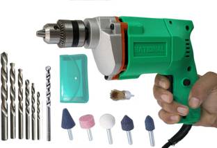 Digital Craft Powerful 10Mm Powerful Drill Machine Combo Kit Pistol Grip Drill