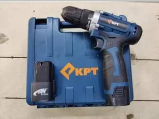 KPT KDD12V 10MM Cordless Variable Speed Reversible Drill Machine KDD12V Pistol Grip Drill
