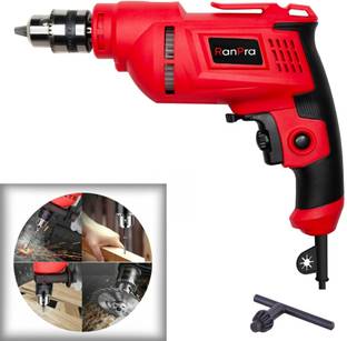 RanPra Forward/Reverse for Wood & Metal Work with Variable Speed Control 10MM DRILL Pistol Grip Drill