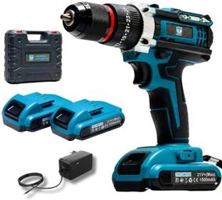 Hamid 12V 10mm Cordless Drill with 2 Pcs Battery & Charger, THCDMC80 THCDMC80 Cordless Drill