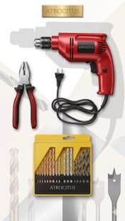 Atrocitus Atrocitus 10mm Electric Left Right Drill with 16PCS Bits and Plier ATR695_10mm_(LR)_16pcsDB_...