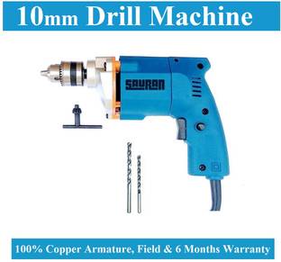 Sauran Heavy Quality Drill Machine with 2 Concrete Drill Bits (With Warranty) Angle Drill