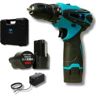 Hamid 12V Cordless Drill Machine 1350 RPM High Torque, Battery Included Cordless Drill