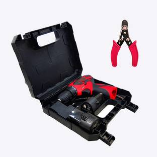 Hillgrove HGCM1681M1 12V 10mm Electric Wireless Mini Cordless Charging Screw Drilling HGCM1681M1 Wall ...