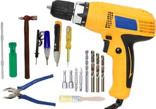 Digital Craft Electric Screw Driver 1100N,3 in1 Tester Kit,4 Utility Tools Pistol Grip Drill