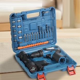 TRUDO Rechargeable 12V Cordless Power Drill Machine for Drilling and Screw Driving Rechargeable 12V Co...