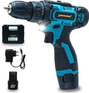 Tomahawk T8000 12V Drill Machine Heavy Duty Copper Armature 1350rpm, Cordless Drill Cordless Drill