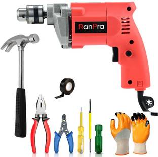 RanPra 10MM DRILL MACHINE| 10MM CORDED SCREWDRIVER Angle Drill