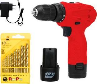 RanPra 12V CORDLESS SCREWDRIVER / DRILL MACHINE & 12V BATTERY,CHARGER| 13PCS DRILL BIT| Cordless Drill
