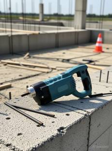 Digital Craft Handheld Concrete Vibrator Electric Vibrating Tool Without (SHAFT ROD) Vibrator Machine ...
