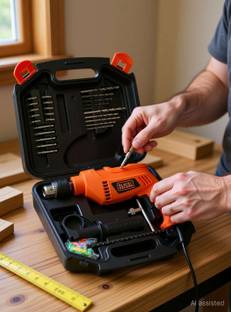 BLACK+DECKER HD555KA50 Pistol Grip Drill