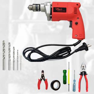 Hillgrove 100% Copper Winding HGCM1117M3 Machine with 5Pcs Tool Kit, HSS Mini Drill Bits 70for Making Holes in Metal/Wood/Concrete Pistol Grip Drill NDM170 Pistol Grip Drill