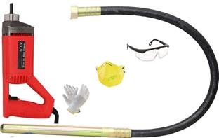 Digital Craft Attractive High Quality Electric Concrete Vibrator 35mm With 1.5 Needle Handheld Cement Soil Mixer Bulit-in Cement Vibrator Building Industry Practical Construction Tools Pistol Grip Drill