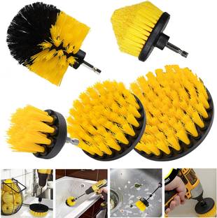 Zorbes Power Drill Scrubber Brush Set, Multi-Function Drill Brush Angle Drill