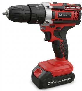 Atrocitus Cordless Drill_10mm_20V_1500RPM ATR97__Kit(21V)_CDCordless Drill_10mm_20V_1500RMP Cordless D...