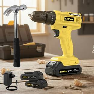 RanPra VoltMax 21 Precision Drill System with Dual-Battery Cordless Drill