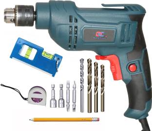 Digital Craft 100% Copper Winding Electric 600w Reversible Drill Machine 10MM,Mini Pocket Level,Tape 3...