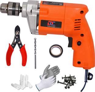 Digital Craft Powerful Compact Drilling Tool for Home 10mm 400W Drill Machine,Wire Stripper,1/4 Masnor...