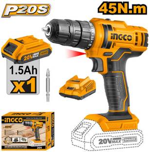 INGCO 1.5 Ah Battery CDLI20051 Lithium-Ion 20V cordless drill Cordless Drill