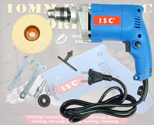 ISC Drill Convert Kit With Felt Wheel 1xFelt Wheel +10mm Electric Drill Machine 100% Copper Winding Pi...