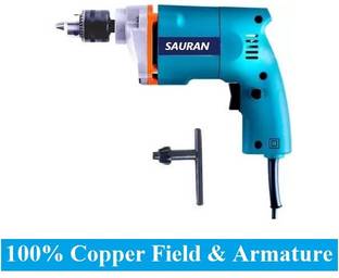 Sauran HEAVY DUTY 10 MM DRILL MACHINE 450 WATT Pistol Grip Drill