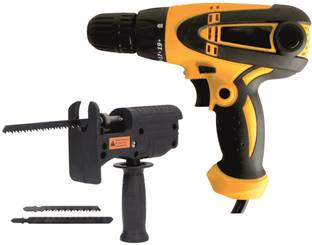 XDLB Electric Drill Modified to Electric Saw Reciprocating Saw Attachment Adapter for Woodworking Cutting Tool (Type: Jig saw | Material: Plastic |Wood Cutter) Pistol Grip Drill