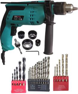 Inditrust Heavy duty 950W 13mm Electric Impact Drill machine with 5pc Masonry, 5pc Wood bit 13pc HSS &...