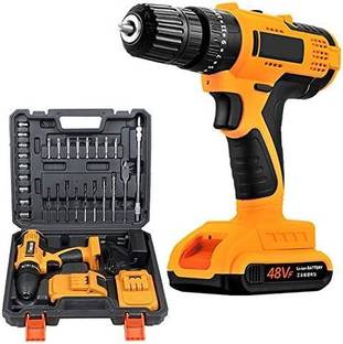 flico Brushless Dual Speed, 10mm , With 2 x 2v Batteries TURBO 21V CORDLESS DRILL MACHINE KIT Cordless...