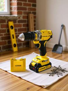 iBELL VORMIR VR CD21-30 20V Max Cordless Impact Drill, 2 Modes (Drill & Impact), Dual Speed 0–1450 RPM...