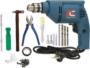 Digital Craft Electric Reversible Drill Machine 10MM 4 Utility Tool,PVC Tape Gypsum Screw Plug Pistol ...