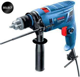 BOSCH GSB600 Corded Electric Impact 13mm, 600W, 3000rpm, Variable Speed, Forward/Reverse Rotation, In Carton Box, Pistol Grip Drill