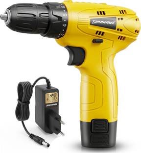 Tomahawk Tomahawk| 600 RPM, 1.5Ah Battery | LED Light |Home, DIY, Wood & Metal| T-7386 Cordless Drill