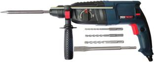 Inditrust 6-Month Warranty Heavy duty 1250w BLUE Electric Rotary Hammer machine 26mm with 2pc Chisel 3...