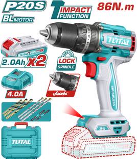 TOTAL 86nm Compact brushless cordless drill TIDLI208688 Cordless Drill