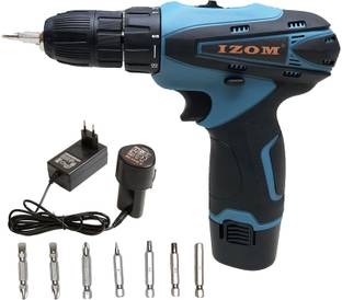 IZOM 12 Volt Battery operated Keyless Screwdriver Single battery CD/SB12V Cordless Drill