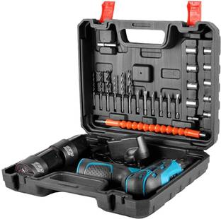 XDLB 12V Mini Drill Electric Screw Driver with Hand Tool Kit Socket Set 12V Cordless Screwdriver Sets Multi Function Hand Tool Kit Socket Set Angle Drill