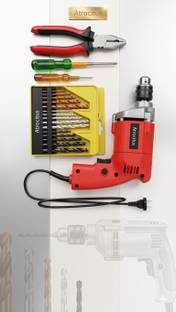 Atrocitus Atrocitus 10mm Drill Machine with 16PCS Bits and Hand Tools Kit ATR677_Normal_10mm_16PcsDB_P...