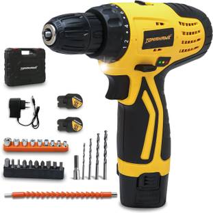 Tomahawk T 7385 T7385 12V Cordless Screwdriver and Drill Set - 25pcs, Two-Speed Cordless Drill