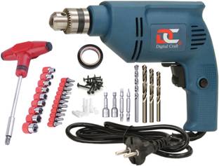 Digital Craft Electric Reversible Machine ,PVC Tape Gypsum Screw Plug,T-Bar Socket Set Pistol Grip Dri...