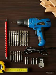 Inditrust 6 months warranty 10mm 350W Electric Screwdriver Machine with 10 ph2 1 flexible screwdriver ...