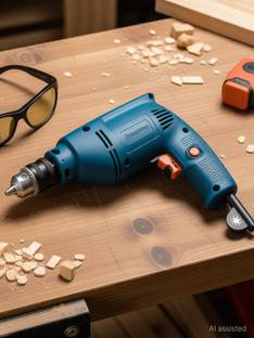 Dongcheng DJZ10A Electric Drill 10mm 300W Pistol Grip Drill