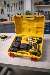 Hamid 1/2" Drive | 2 Batteries & Fast Charger | Heavy Duty Nut Opener brushless motor 21V Torque-Maste...