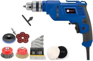 ISC Combo 10mm Revers Forward Drill Multi Tasking (Drilling , Sanding , Polishing) Pistol Grip Drill