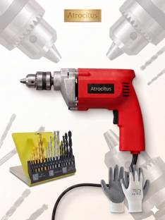 Atrocitus Atrocitus 10mm Drill Machine Combo with 16 PCS Multi-Purpose Bits ATR651_Normal_10mm_16PcsDB...
