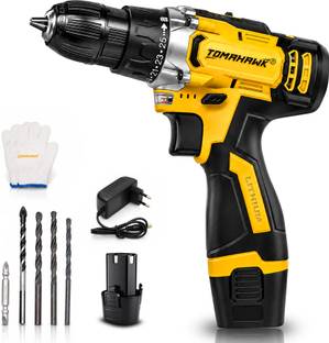 Tomahawk Tomahawk|350/1350 RPM, 28Nm Torque, 2 Batteries, LED Light & Reverse Function| T8702 Cordless...