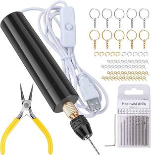 SERPLEX Mini Electric Drill Machine Kit for Resin Craft and Jewelry Making Tools Mini Electric Drill F...