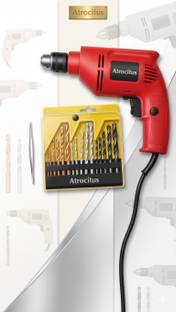 Atrocitus Atrocitus 10mm Electric Left Right Drill with 16PCS Bits and Tweezer ATR696_10mm_(LR)_16pcsD...