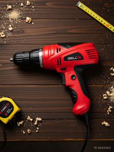 iBELL Electric Screwdriver Drill Machine, 280W, SD12-75, 750RPM Pistol Grip Drill